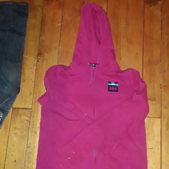 Helly Hansen Zip Up Sweater Pink - Picture 1 of 3